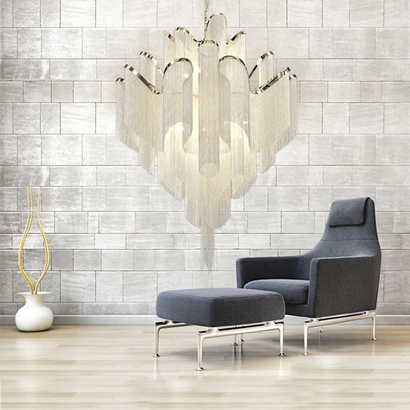 Lampadario a sospensione di design con nappe, extra large
