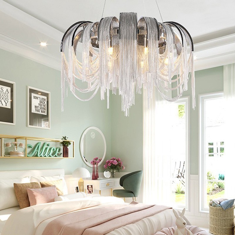 Lampadario a sospensione di design Tassels Extra Large