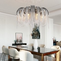 Lampadario a sospensione di design Tassels Extra Large