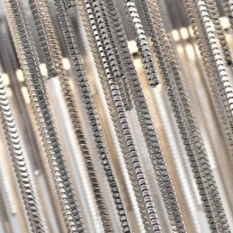Lampada a sospensione Tassels Extra Large in metallo galvanosteggiato