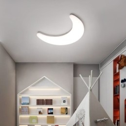 Applique da parete LED luna nordica per cameretta bambini 20 W