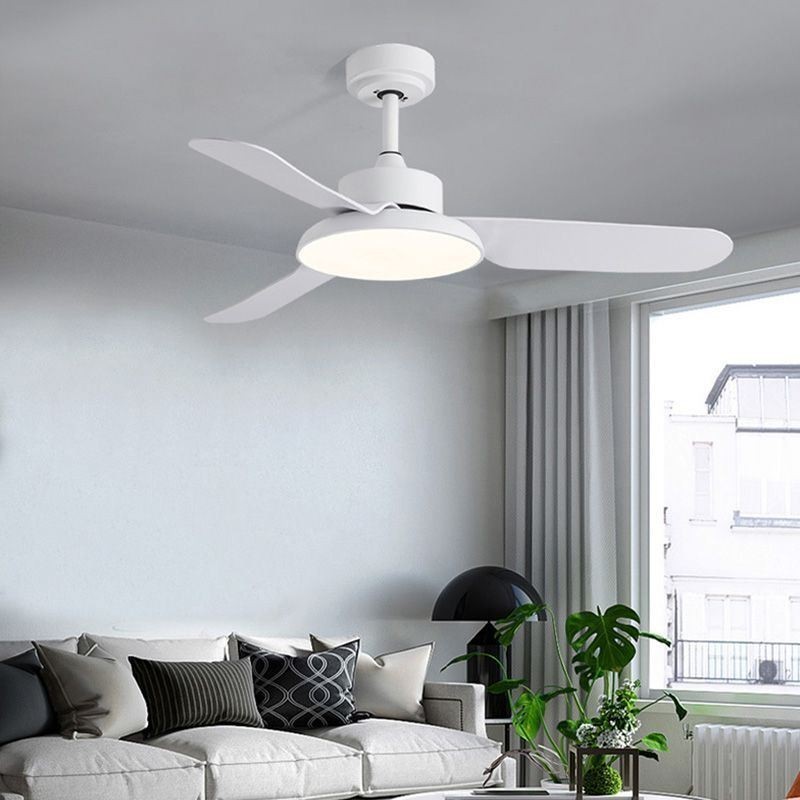 Lampada ventilatore da soffitto moderna minimalista 36 W 2880 lm con telecomando