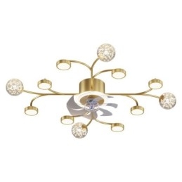 Lampadario da soffitto con ventilatore LED moderno semplice
