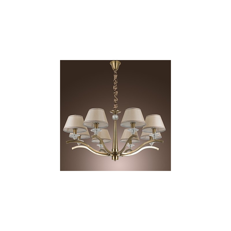 Lampadario in metallo ottone stile candela classico moderno contemporaneo rustico vintage country