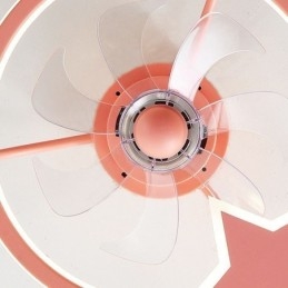 Lampada da soffitto LED con ventilatore a forma di cartone animato per bambini