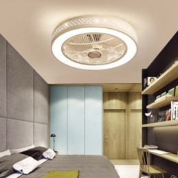 Ventilatore da soffitto ultrasottile invisibile con luce LED