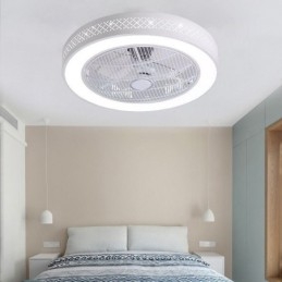 Ventilatore da soffitto ultrasottile invisibile con luce LED