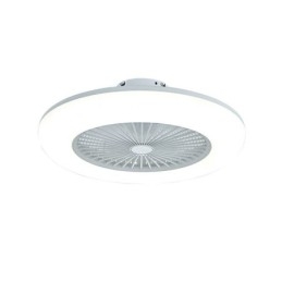 Ventilatore da soffitto con luce LED tricromatica dimmerabile e telecomando, 3 velocità