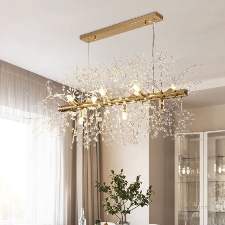 Lampada a sospensione moderna Firework Pendant Light 9 luci E9 72x40 cm