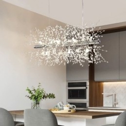 Lampada a sospensione moderna Firework Pendant Light 9 luci E9 72x40 cm