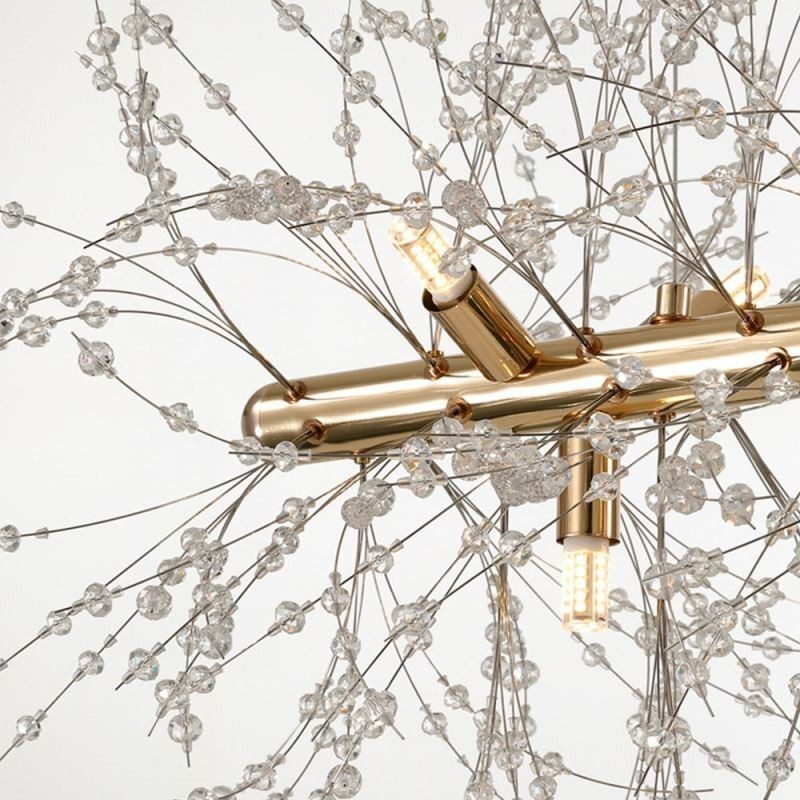Lampada a sospensione moderna Firework Pendant Light 9 luci E9 72x40 cm