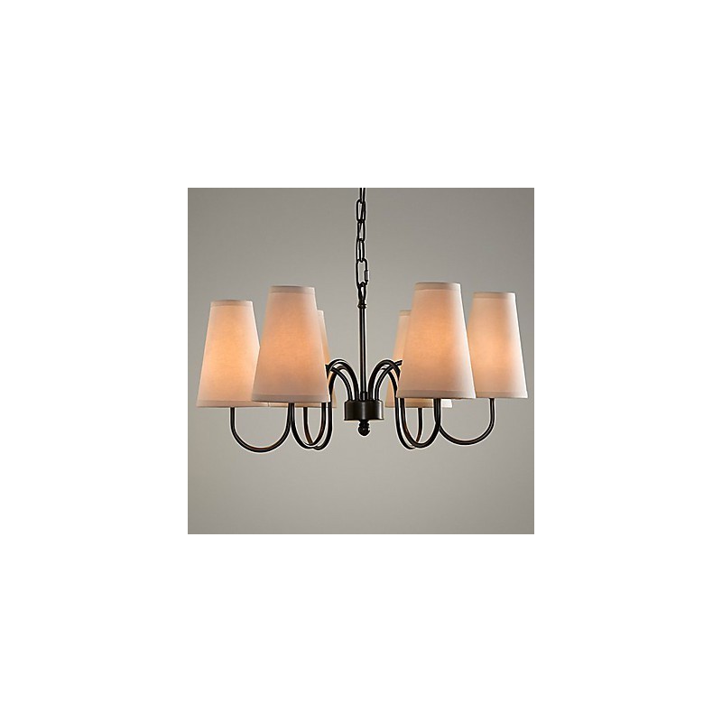 Lampadario classico tradizionale galvanosteggiato a candela