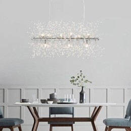 Lampada a sospensione moderna Firework Pendant Light 9 luci E9 72x40 cm