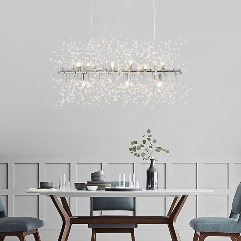 Lampada a sospensione moderna Firework Pendant Light 9 luci E9 72x40 cm