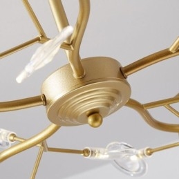 Lampadario nordico a bracci LED G4 45 luci 110 x 25 cm