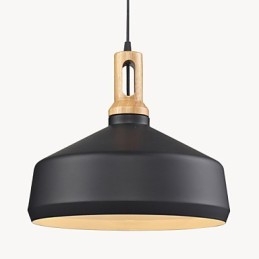 Lampadario a sospensione mini moderno classico rustico lodge in metallo, 1 luce E26/E27