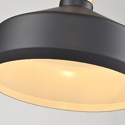 Lampadario a sospensione mini moderno classico rustico lodge in metallo, 1 luce E26/E27