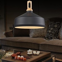 Lampadario a sospensione mini moderno classico rustico lodge in metallo, 1 luce E26/E27