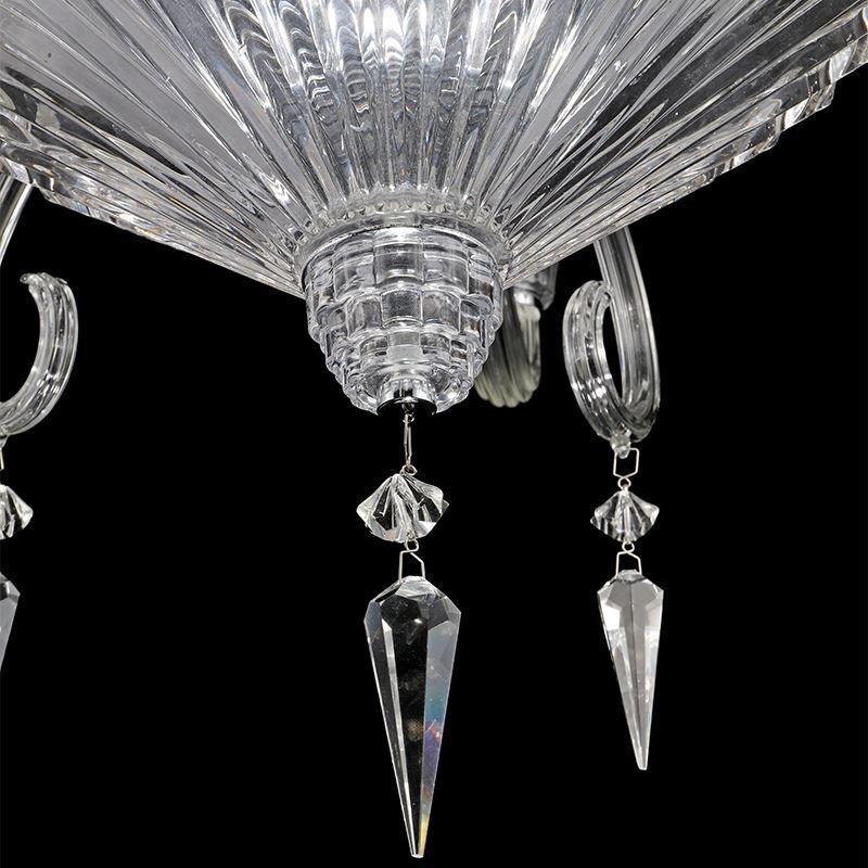 Lampadario europeo in cristallo a 18 luci