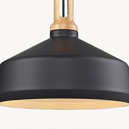 Lampadario a sospensione mini moderno classico rustico lodge in metallo, 1 luce E26/E27