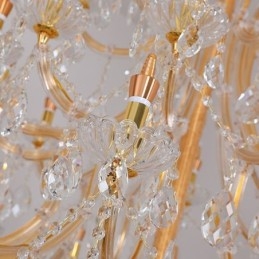 Lampadario in cristallo di lusso da soffitto con 96 luci
