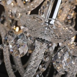 Lampadario in cristallo europeo a 53 luci