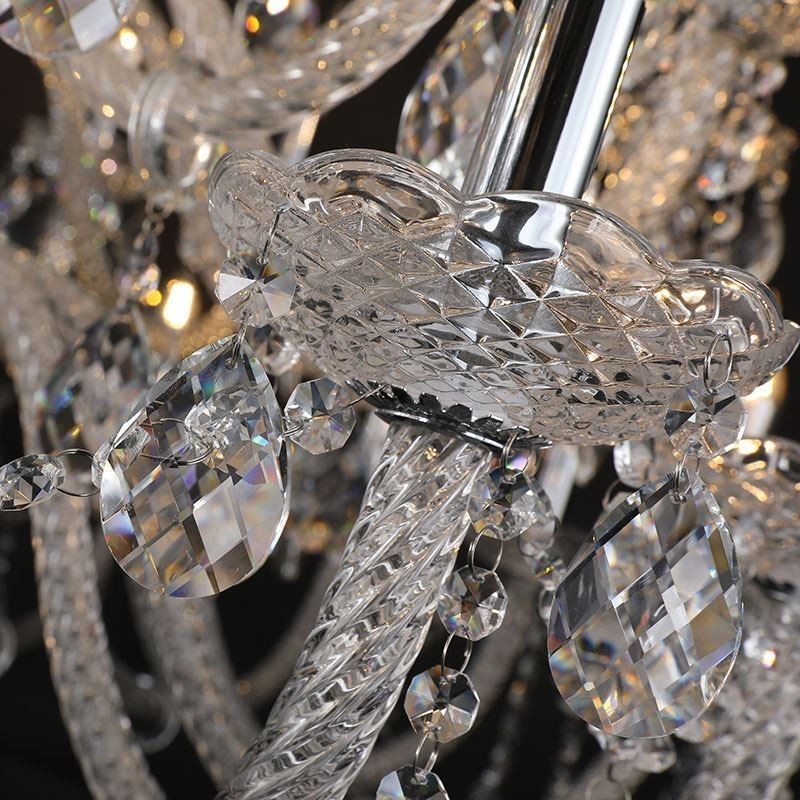 Lampadario in cristallo europeo a 53 luci