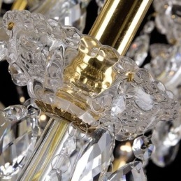 Lampadario di cristallo di lusso a soffitto 32 luci