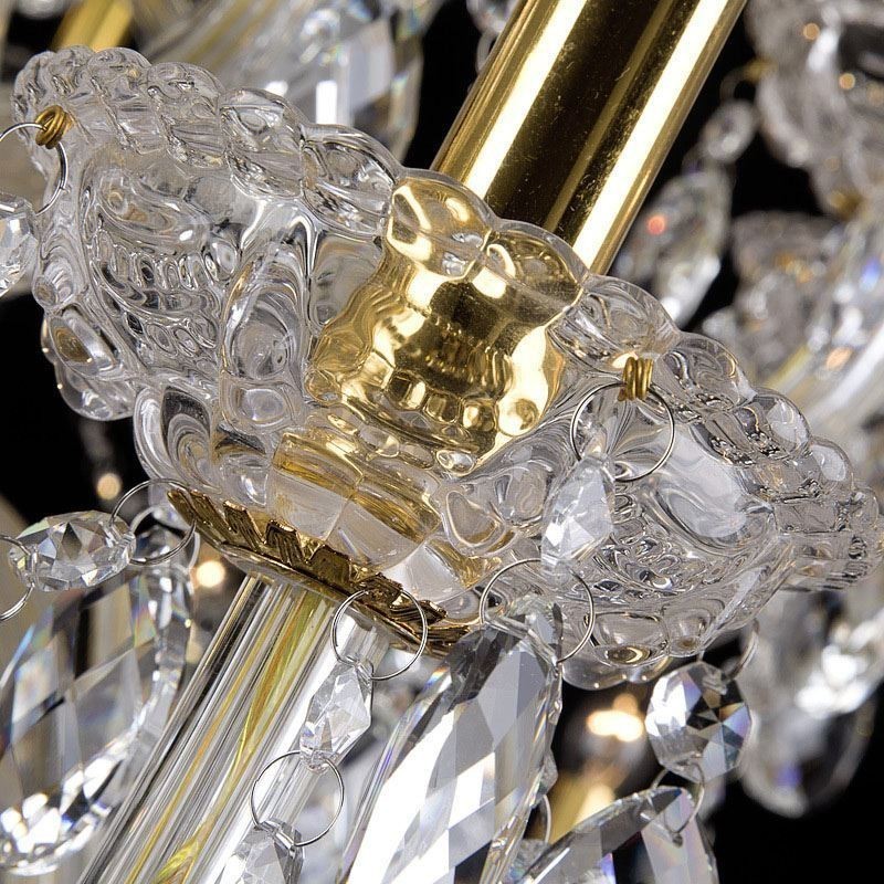 Lampadario di cristallo di lusso a soffitto 32 luci