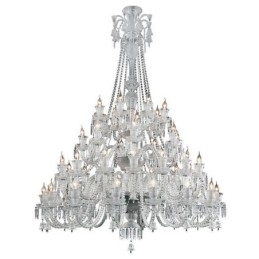 Lampadario europeo in cristallo a 48 luci