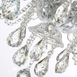 Lampadario in cristallo europeo a 32 luci, lampada da soffitto decorativa di lusso