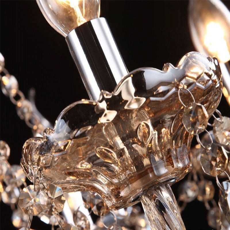 Lampadario a sospensione in cristallo europeo 30 luci