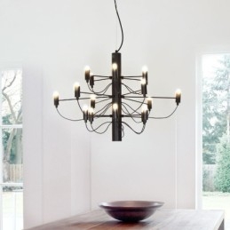 Lampadario a sospensione minimalista moderno 18/30/40/50 luci