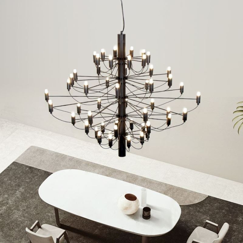 Lampadario a sospensione minimalista moderno 18/30/40/50 luci