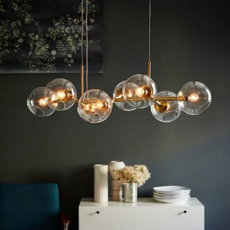 Lampada a sospensione moderna semplice Magic Bean 8 luci