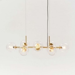 Lampada a sospensione moderna semplice Magic Bean 8 luci