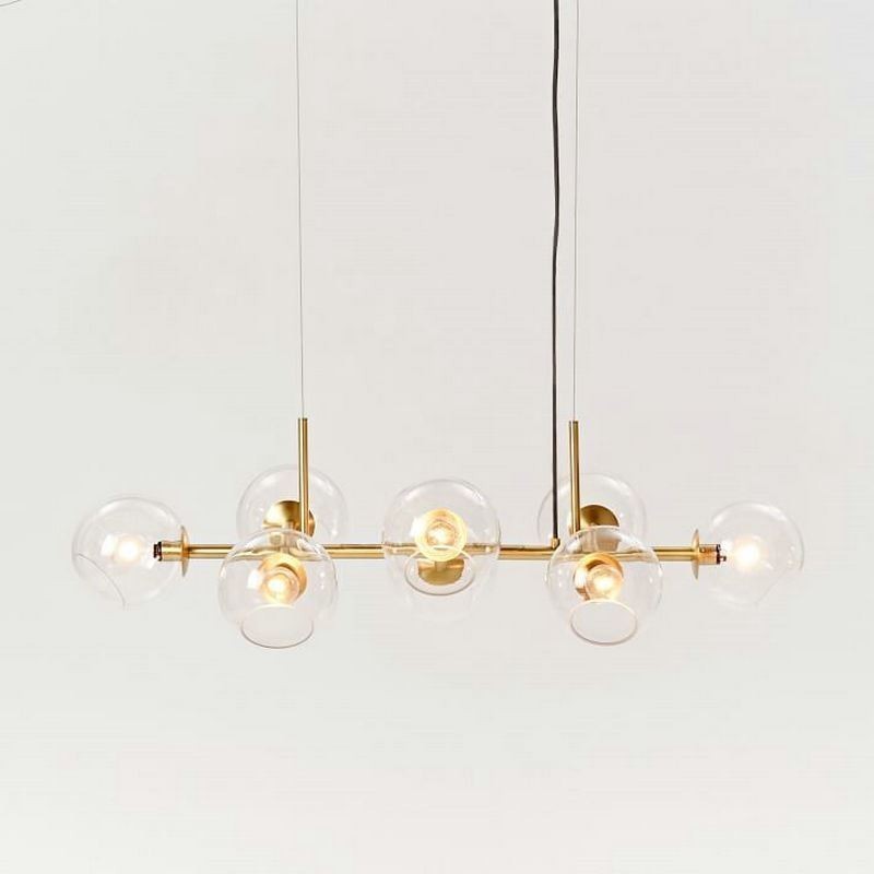 Lampada a sospensione moderna semplice Magic Bean 8 luci