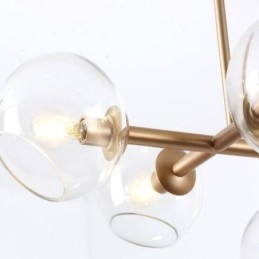 Lampada a sospensione moderna semplice Magic Bean 8 luci