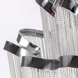 Lampada a sospensione moderna semplice con nappa 8/12/14 luci E12/E14
