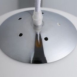 Lampadario a sospensione mini in legno e bambù moderno contemporaneo