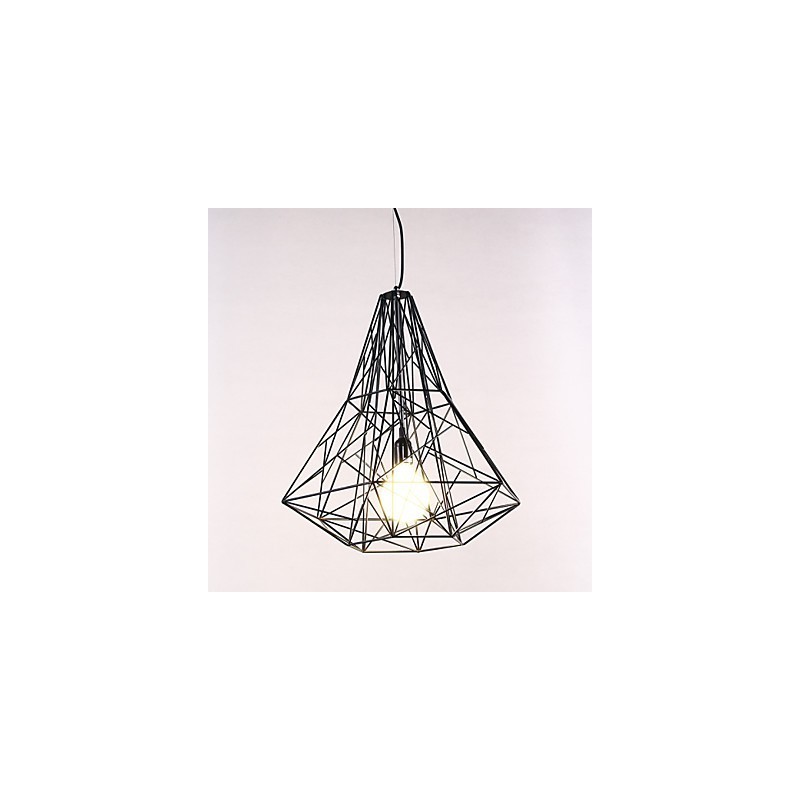 Lampadario moderno contemporaneo in metallo cromato