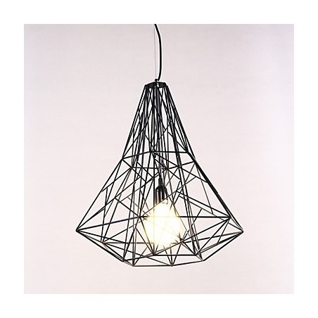 Lampadario moderno contemporaneo in metallo cromato