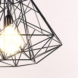Lampadario moderno contemporaneo in metallo cromato