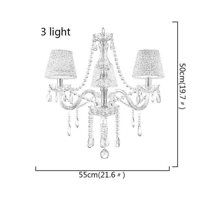 Lampadario classico in cristallo europeo color cognac