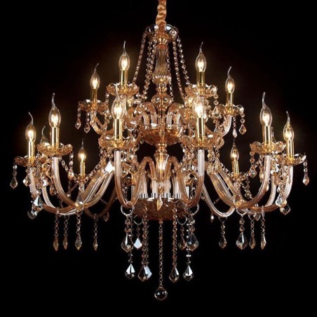 Lampadario in cristallo di lusso in stile europeo