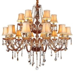 Lampadario in cristallo di lusso in stile europeo