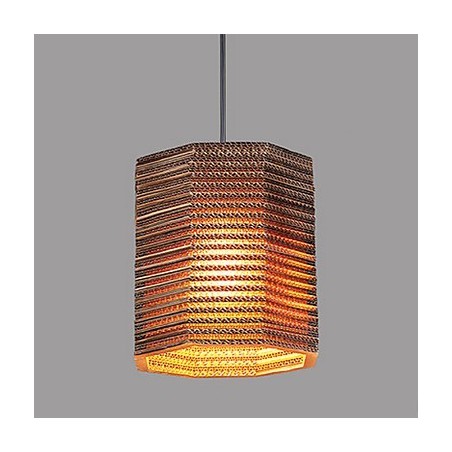 Lampada a sospensione moderna 1 luce in tessuto