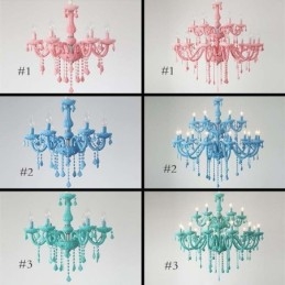 Lampadario in cristallo stile europeo grande
