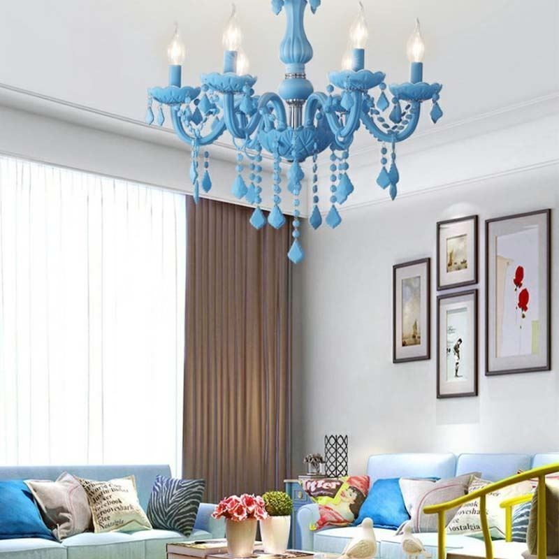 Lampadario in cristallo stile europeo grande