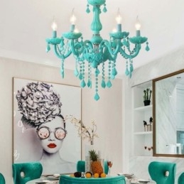 Lampadario in cristallo stile europeo grande